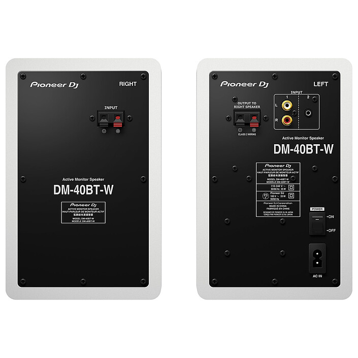 Avis Pioneer DJ DM-40BT Blanc