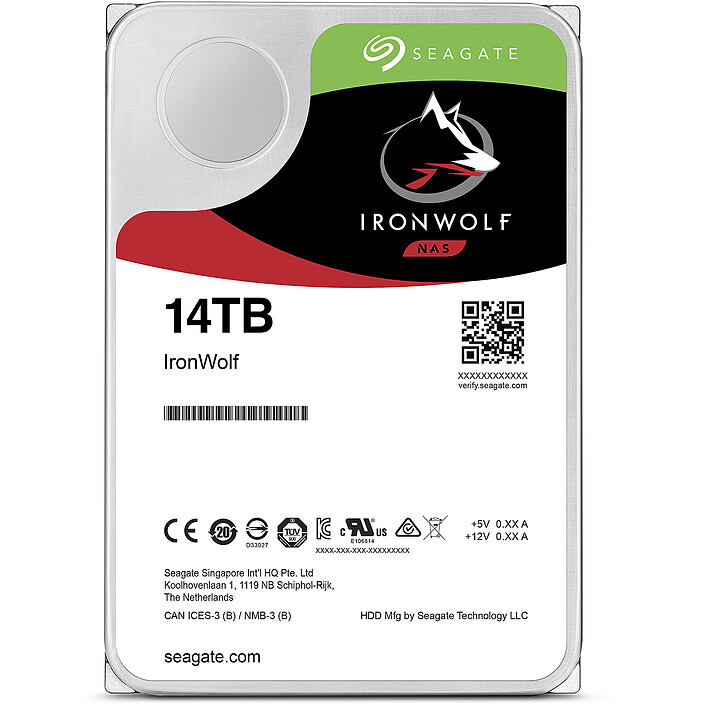Acheter Seagate IronWolf 14 To
