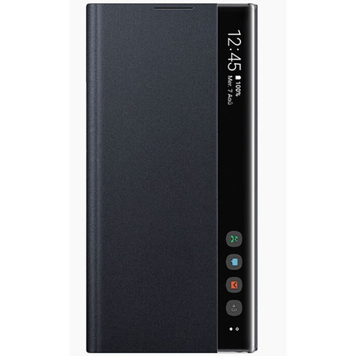 Samsung Clear View Cover Noir Galaxy Note 10