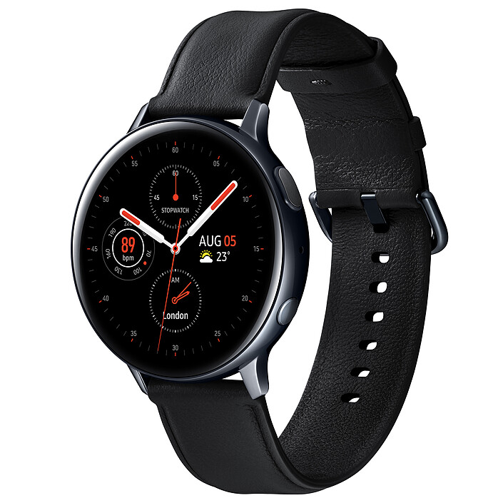 Samsung Galaxy Watch Active 2 (44 mm / Acier / Noir Diamant)