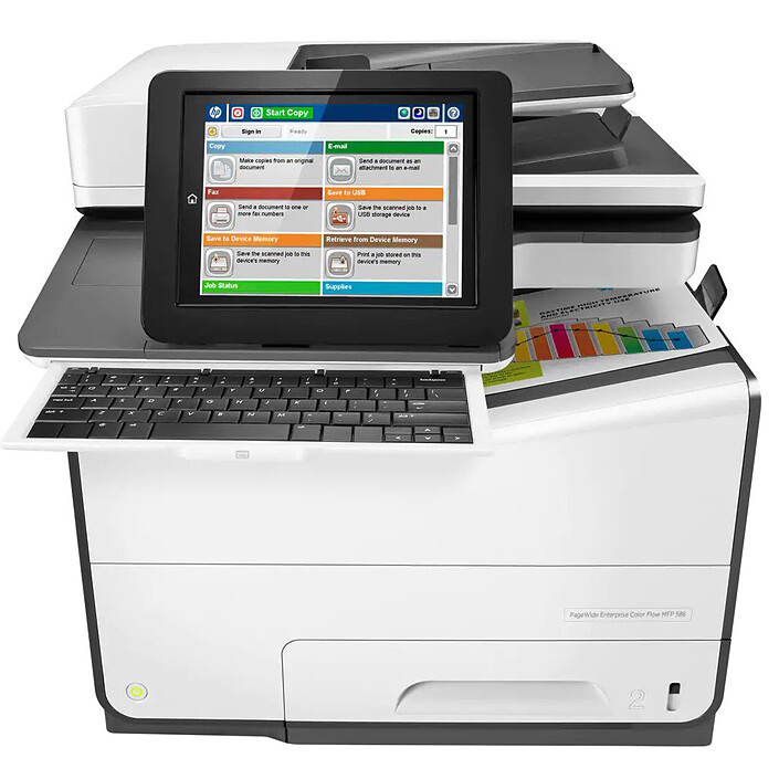 HP PageWide Enterprise ColorFlow MFP 586z