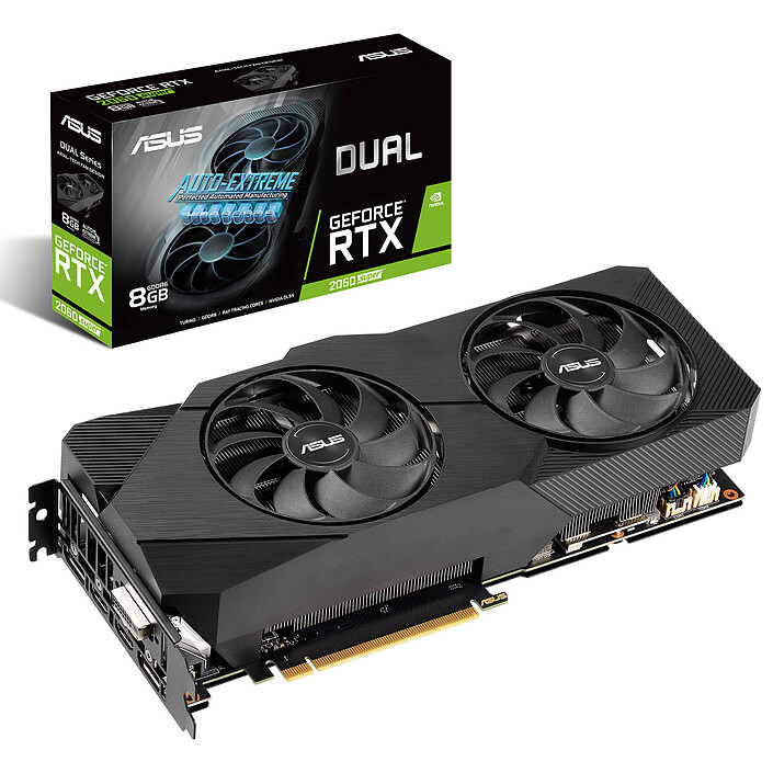 ASUS GeForce RTX 2060 SUPER DUAL-RTX2060S-8G-EVO