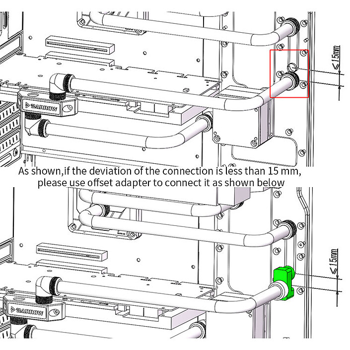 cheap Barrow 360 TX360PZ-15 15mm Adapter