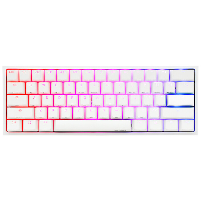 Ducky Channel One 2 Mini RGB White (Cherry MX RGB Black)