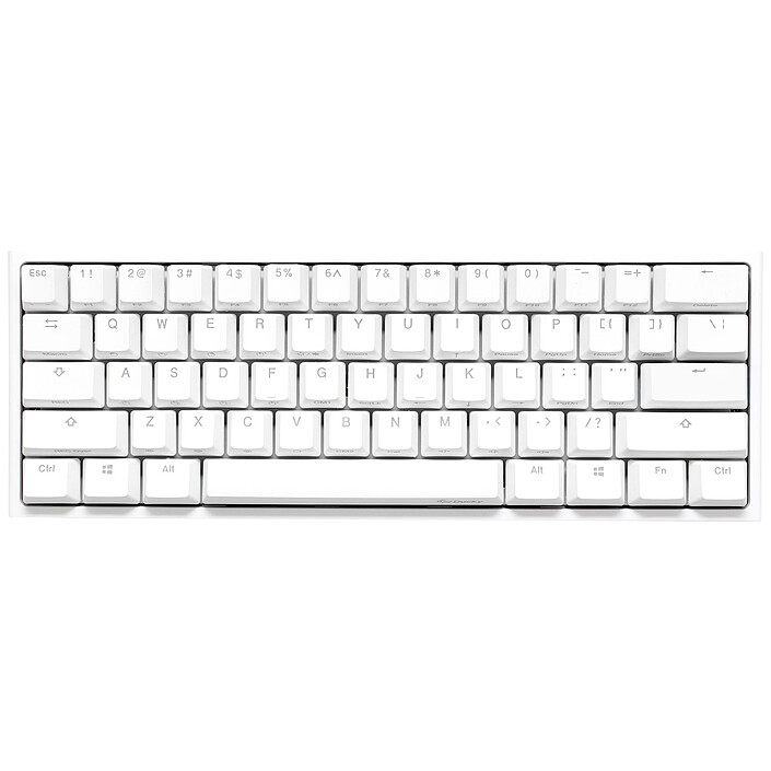 Review Ducky Channel One 2 Mini RGB White (Cherry MX RGB Red)