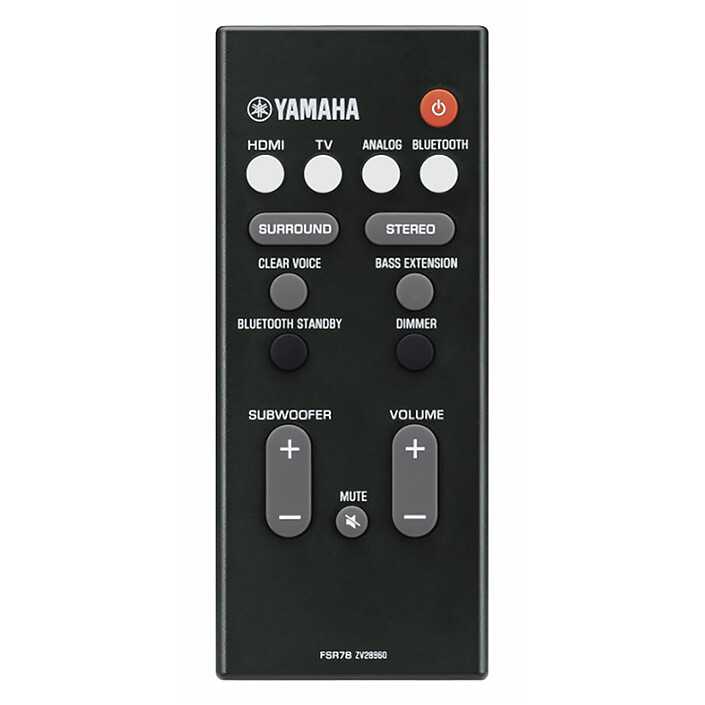 Yamaha YAS-107 Noir pas cher