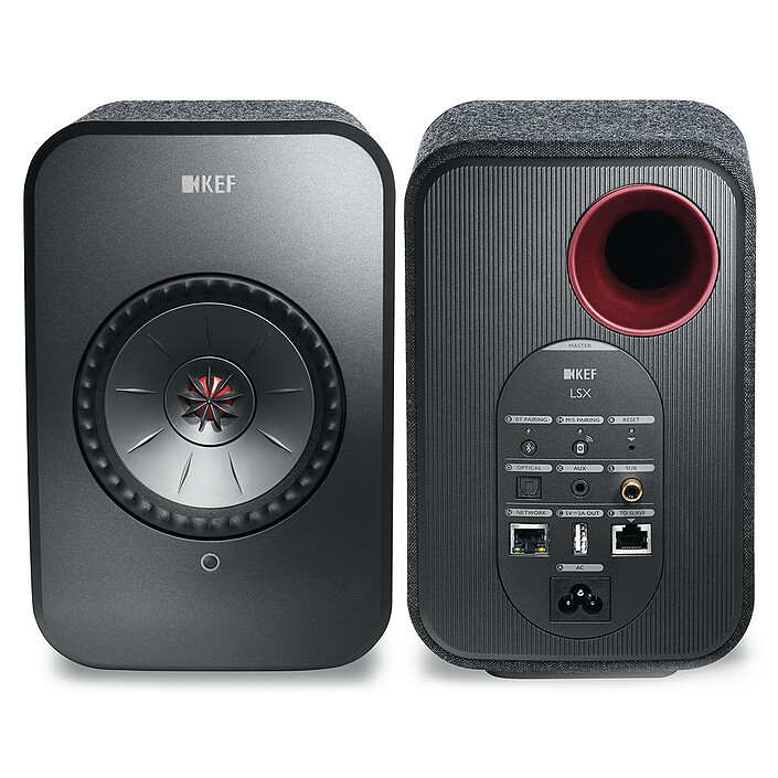 Yamaha MusicCast VINYL 500 Noir + KEF LSX Wireless Noir pas cher