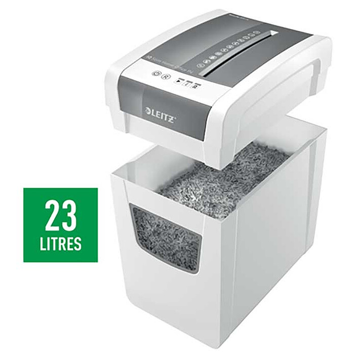 Avis Leitz Destructeur IQ Slim Home Office Securité DIN P-4 Coupe croisée