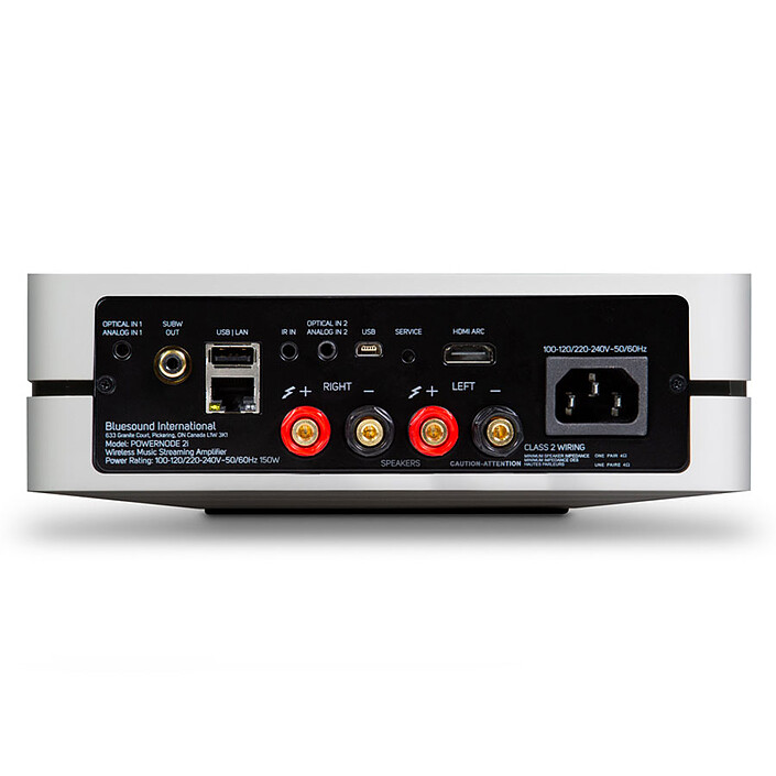 Acheter Bluesound Powernode 2i HDMI Blanc + RC1