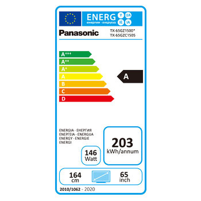 Panasonic TX-65GZ1500E pas cher