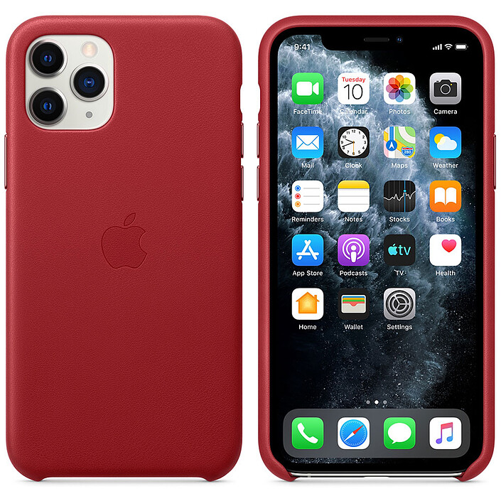 Apple Coque en cuir (PRODUCT)RED Apple iPhone 11 Pro