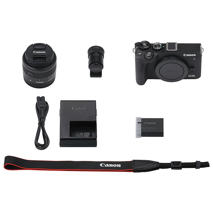 Buy Canon EOS M6 Mark II Black 15-45mm Viewfinder
