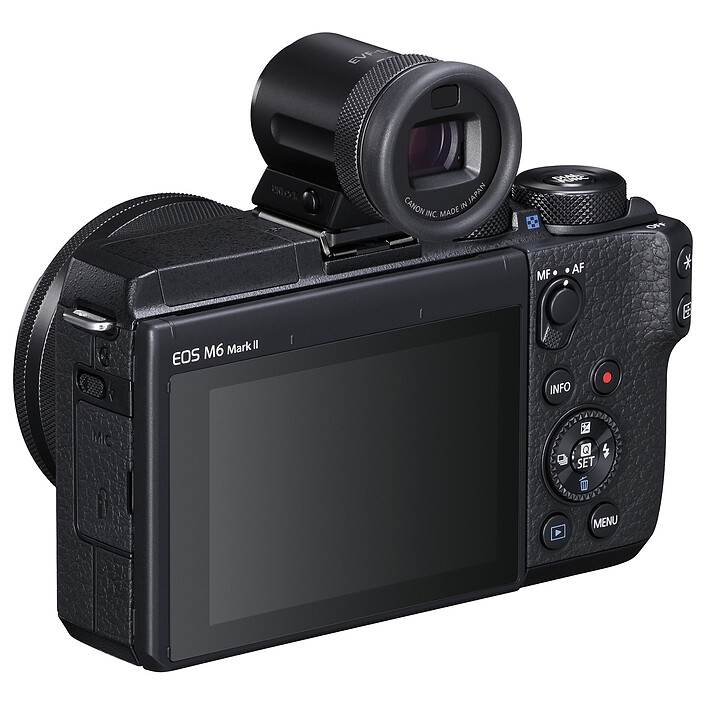 Review Canon EOS M6 Mark II Black 15-45mm Viewfinder