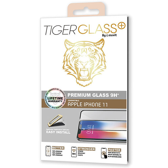 Tiger Glass Plus Verre Trempé 9H+ Apple iPhone 11