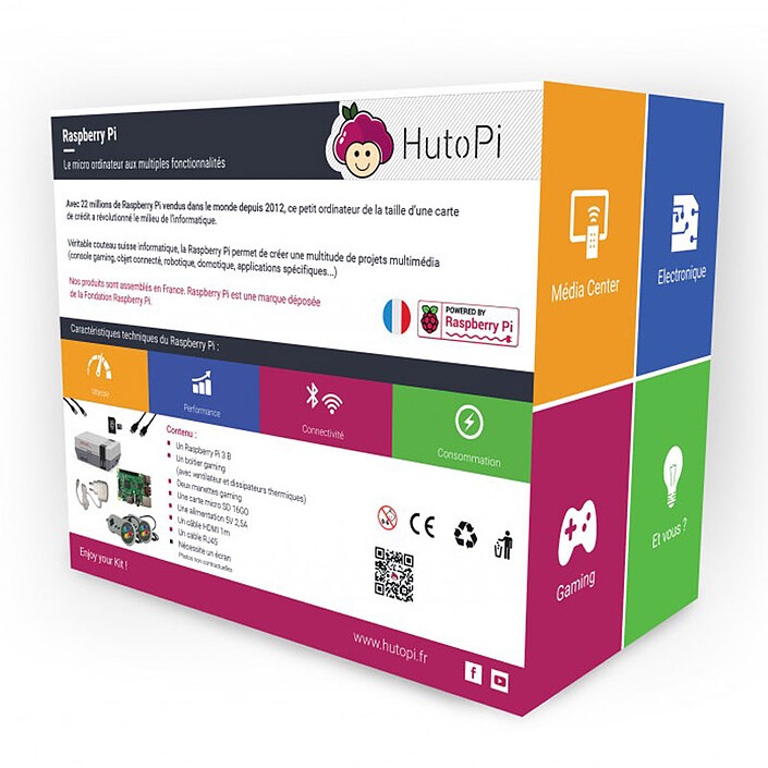 Acheter Raspberry Pi Retro Console (Hybrid NES/SNES Edition)