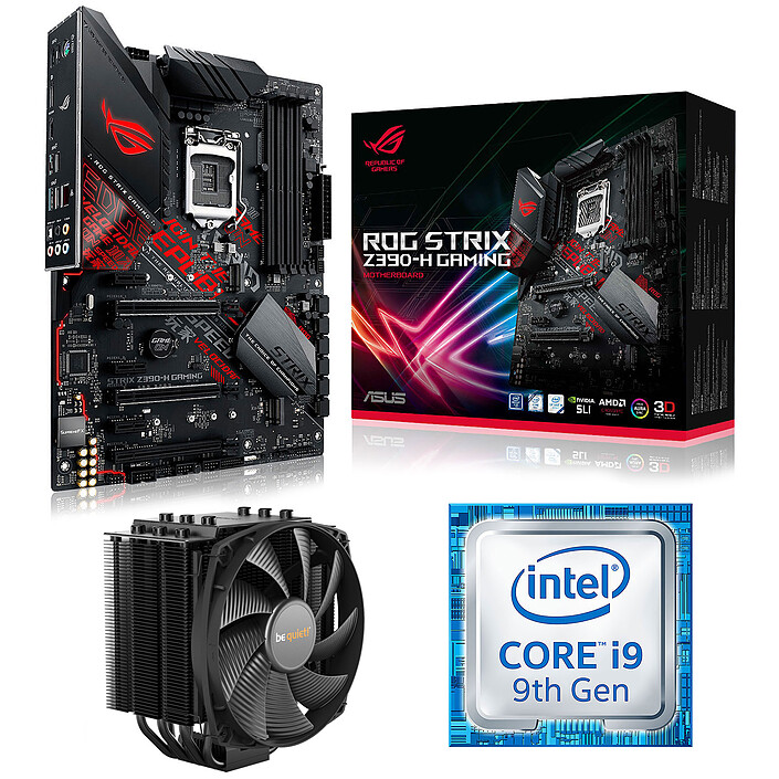 Kit Upgrade PC Core i9 ASUS ROG STRIX Z390-H GAMING