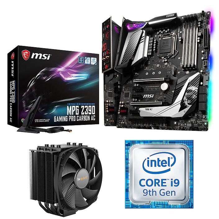 Kit Upgrade PC Core i9K MSI MPG Z390 GAMING PRO CARBON AC