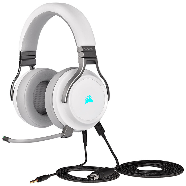 Corsair Virtuoso RGB Wireless (Blanc) pas cher