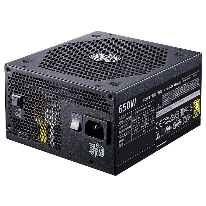 Avis Cooler Master V650 80PLUS Gold