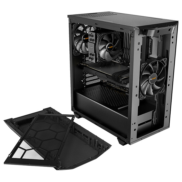be quiet! Pure Base 500 Window (Noir) pas cher