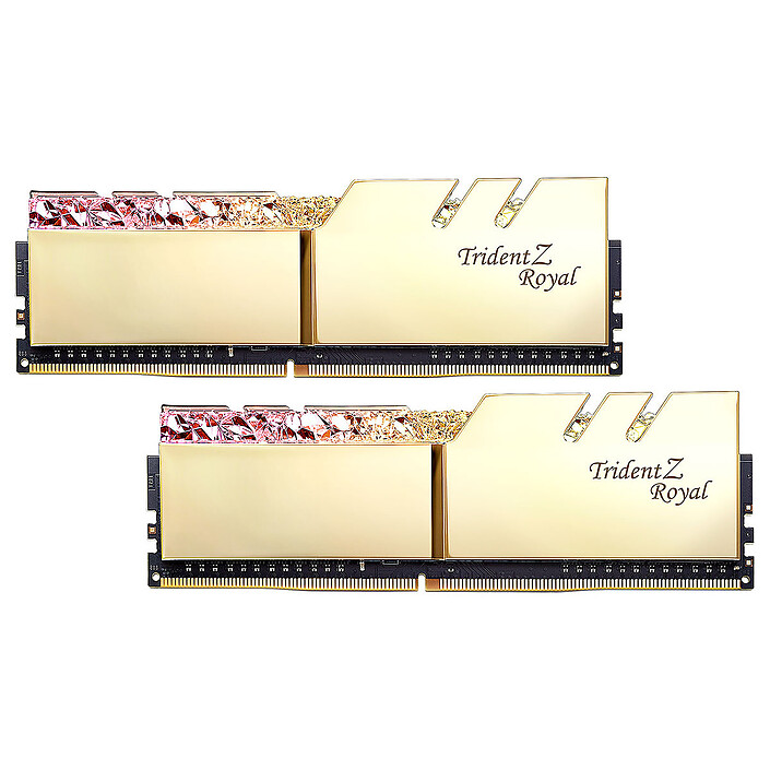 G.Skill Trident Z Royal 16GB (2x8GB) DDR4 3600MHz CL14 - Gold