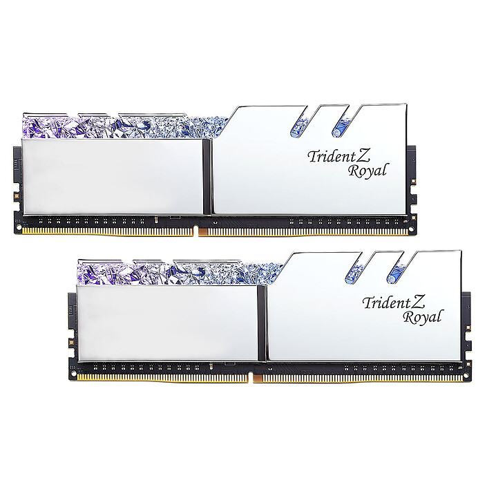 G.Skill Trident Z Royal 64GB (2x32GB) DDR4 2666MHz CL19 - Silver