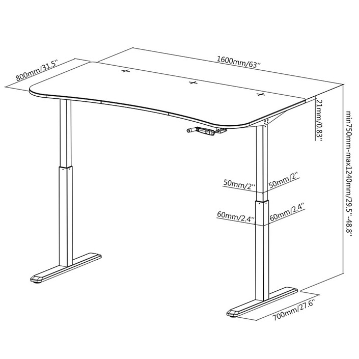 OPLITE Supreme Desk pas cher
