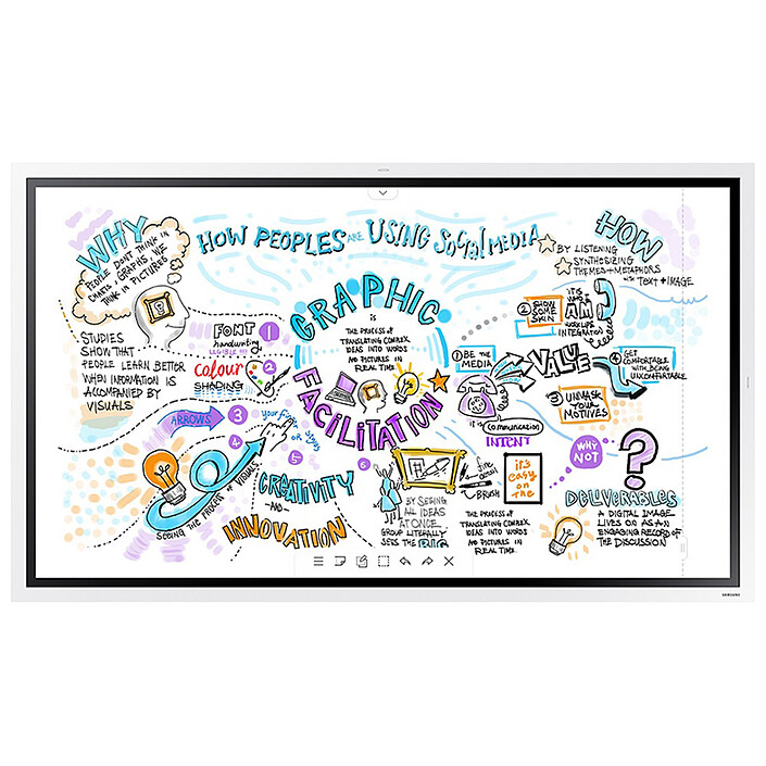 Samsung 55" LED - Flip 2 WM55R