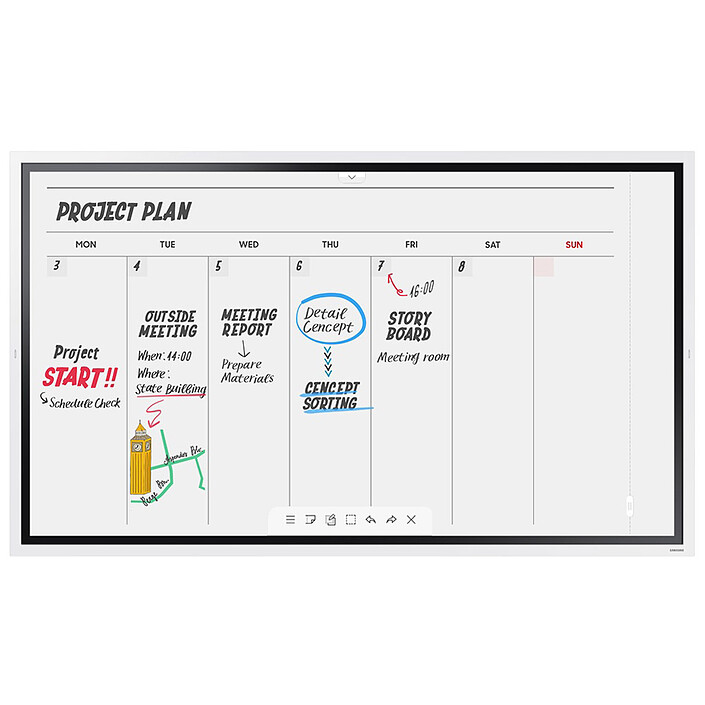 Samsung 65" LED - Flip 2 WM65R