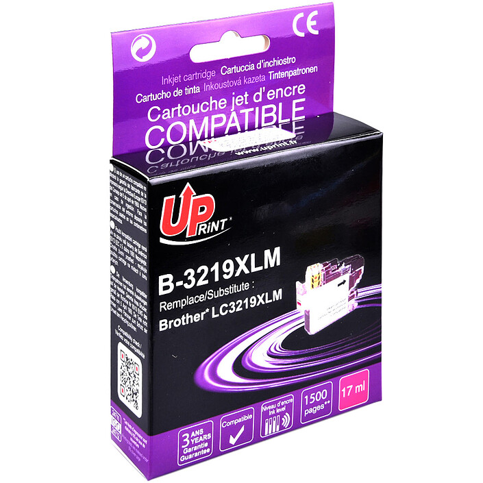 UPrint Cartouche compatible Brother LC3219XLM (Magenta)