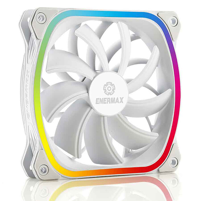 Nota Enermax SquA. RGB Bianco 120 mm