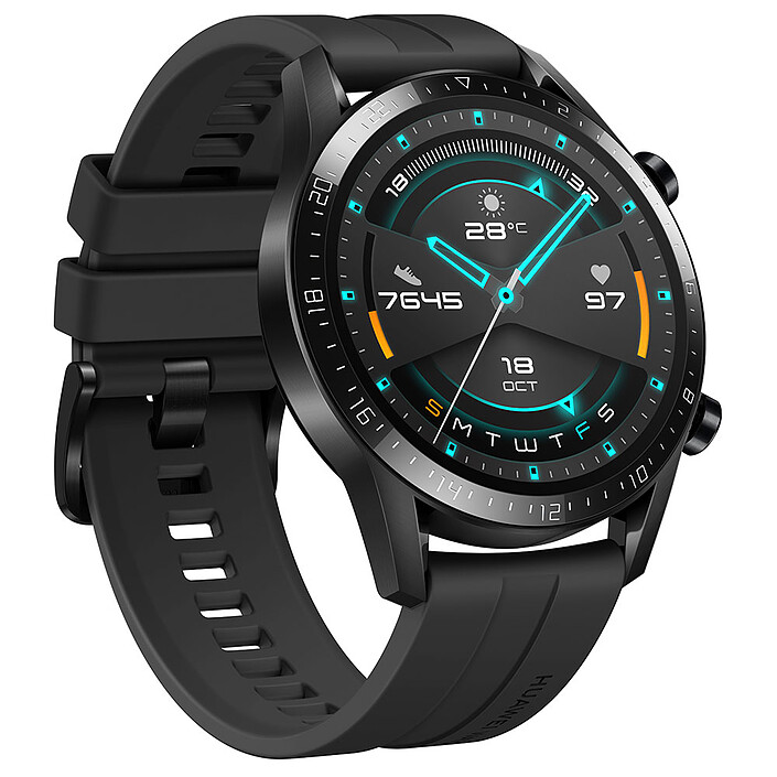 Nota Huawei Watch GT 2 (46 mm / Fluorolastomero / Nero)