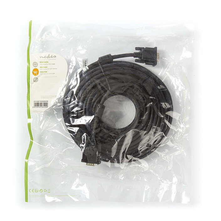 Review Nedis HD VGA Cable male / male (20 m)