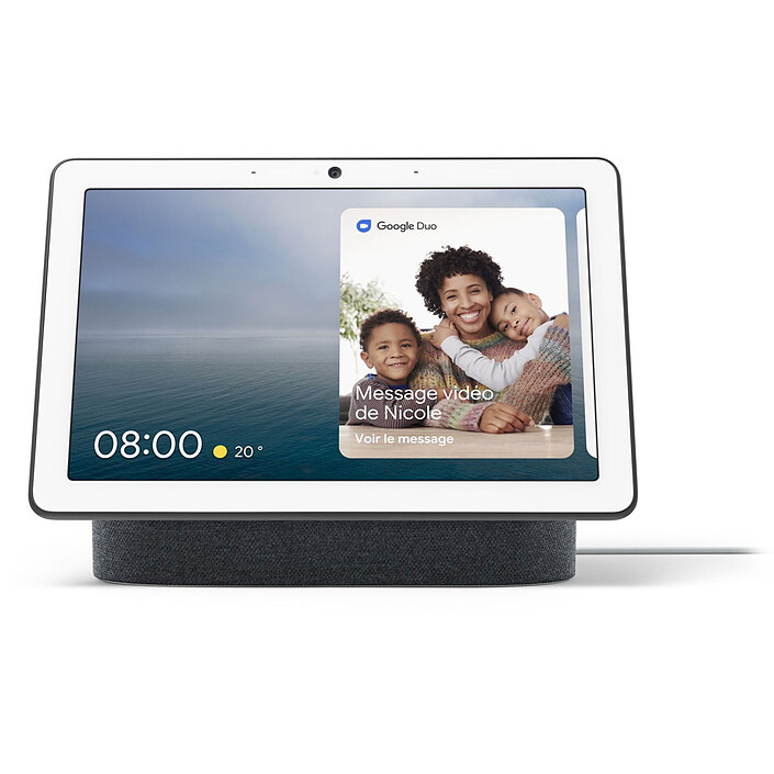 Google Nest Hub Max Charbon