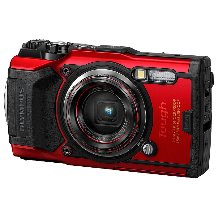 Avis Olympus TG-6 Rouge + LG-1