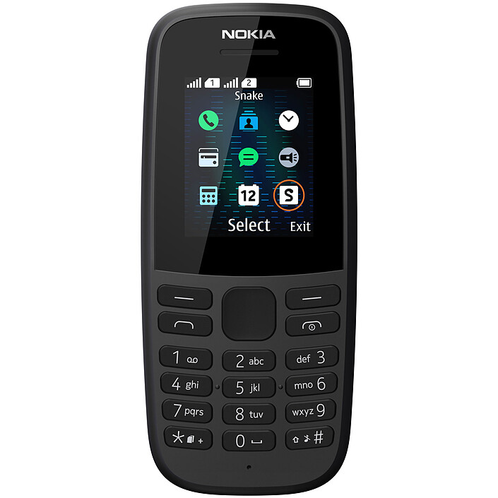 Nokia 105 2019 Dual SIM Black