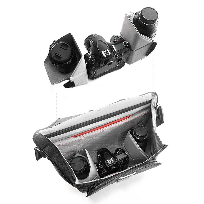 Acheter Peak Design BS15 Everyday Messenger V2 Charocoal - 18L