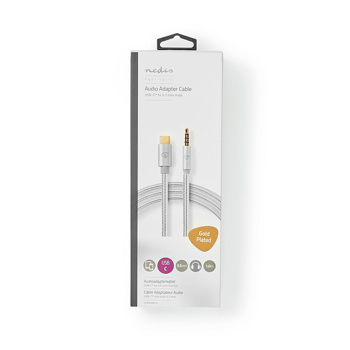 Nedis cavo da USB-C a mini-jack 3.5 mm (1 m) economico