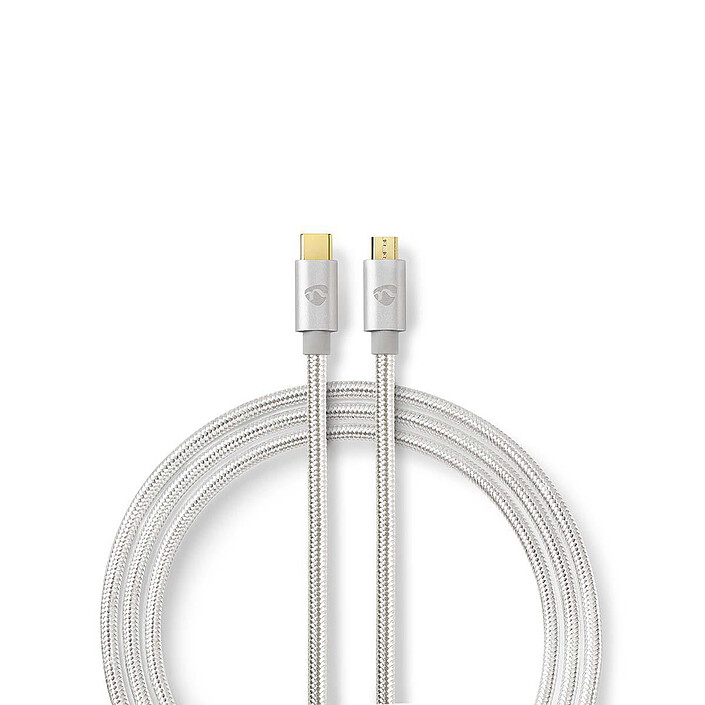 Nedis Cable USB Tipo C macho a Micro-USB Tipo B macho - 3 m