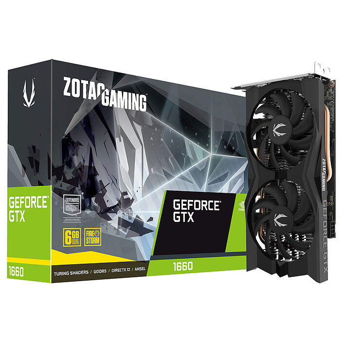 ZOTAC GeForce GTX 1660 Twin Fan (ZT-T16600K-10M)