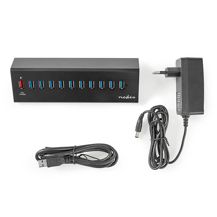 Acheter Nedis 11-port USB 3.0 hub with power delivery