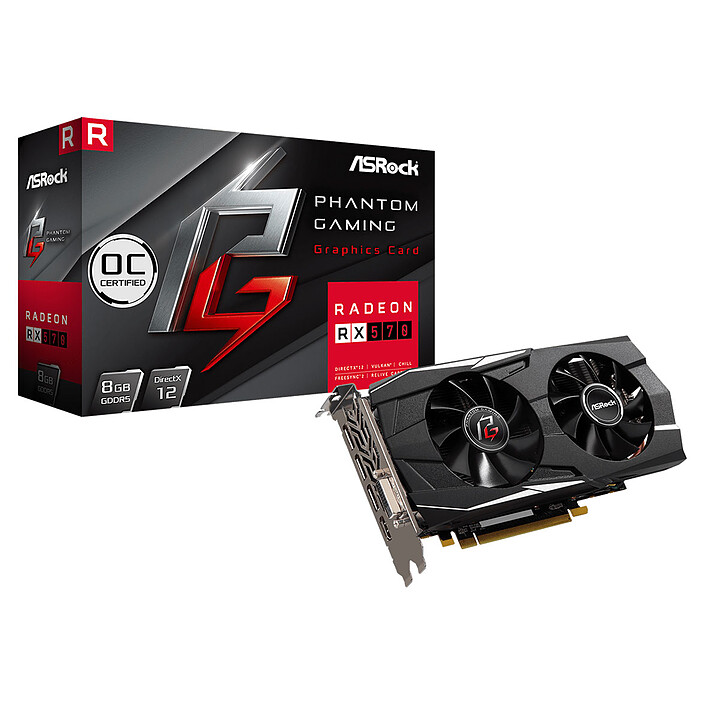 ASRock Phantom Gaming D Radeon RX570 8G OC