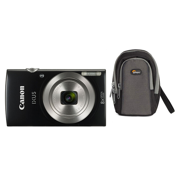 Canon IXUS 185 Noir + Lowepro Portland 30 Noir