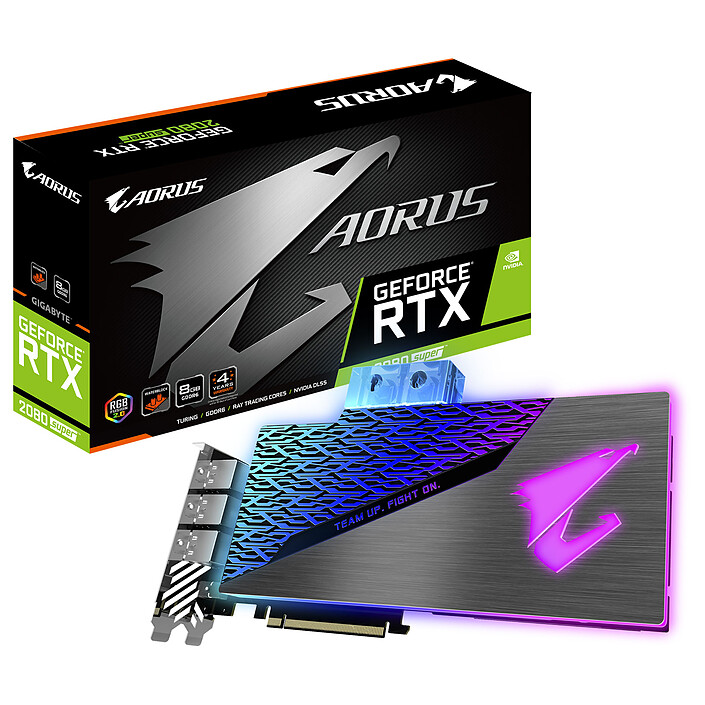 Gigabyte AORUS GeForce RTX 2080 SUPER WATERFORCE WB 8G