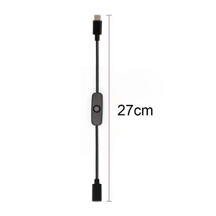 Acheter Interrupteur d'alimentation USB type C pour Raspberry Pi 4B