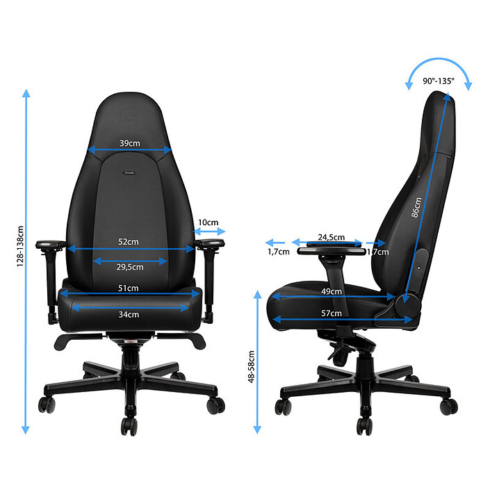 Noblechairs Icon Black Edition  a bajo precio