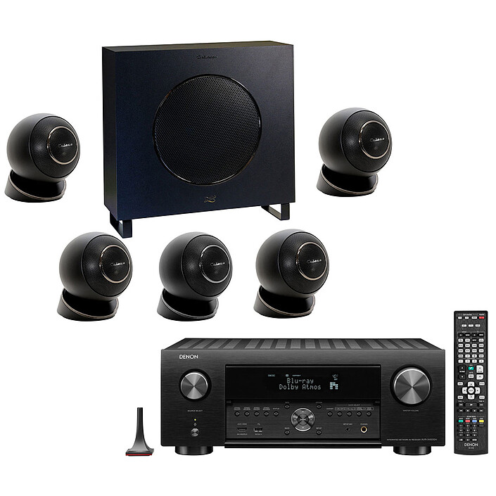 Denon AVR-X4500H Noir + Cabasse Eole 4 Noir