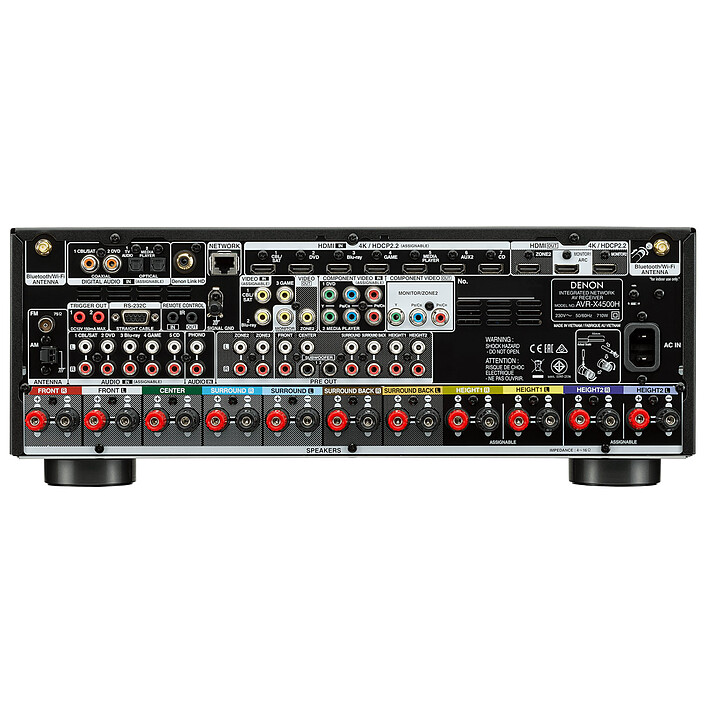Avis Denon AVR-X4500H Noir + Cabasse Eole 4 Noir