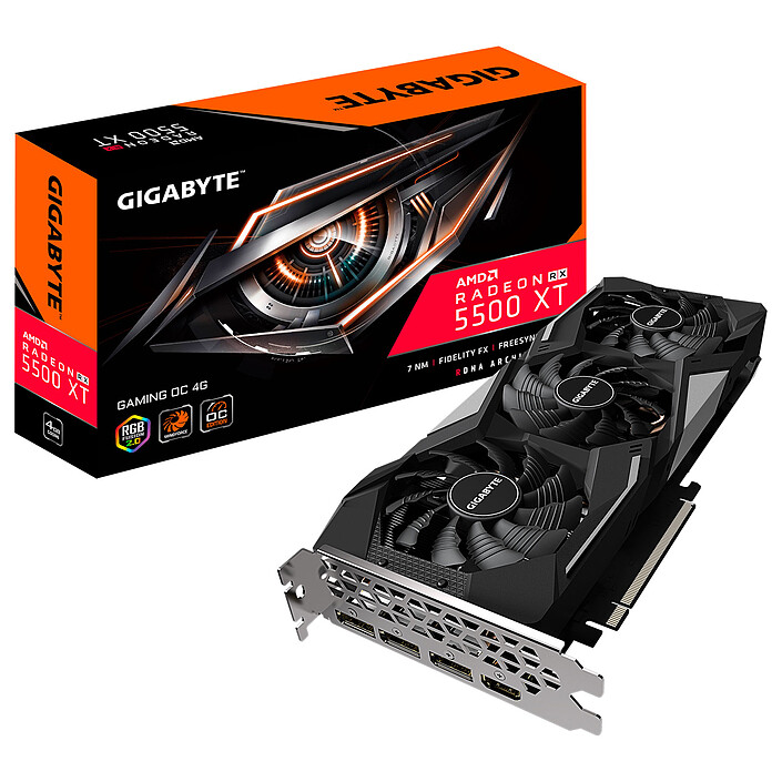 Gigabyte Radeon RX 5500 XT GAMING OC 4G