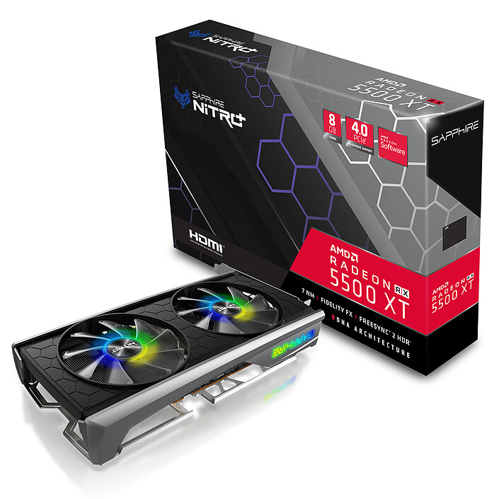 Sapphire NITRO RADEON RX 5500 XT 8G